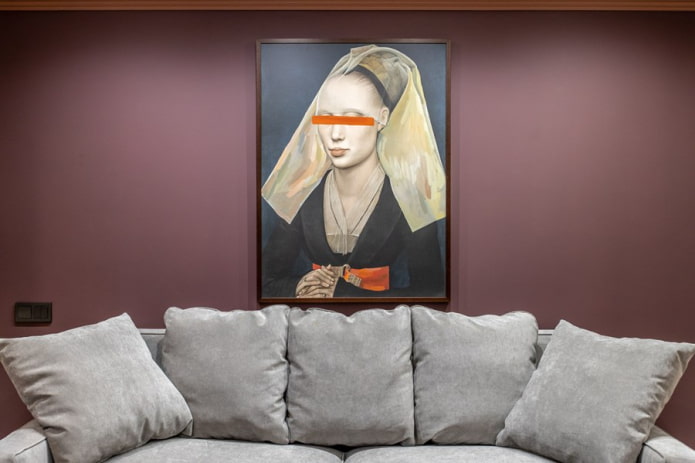 15 melhores ideias para decorar a parede da sala acima do sofá