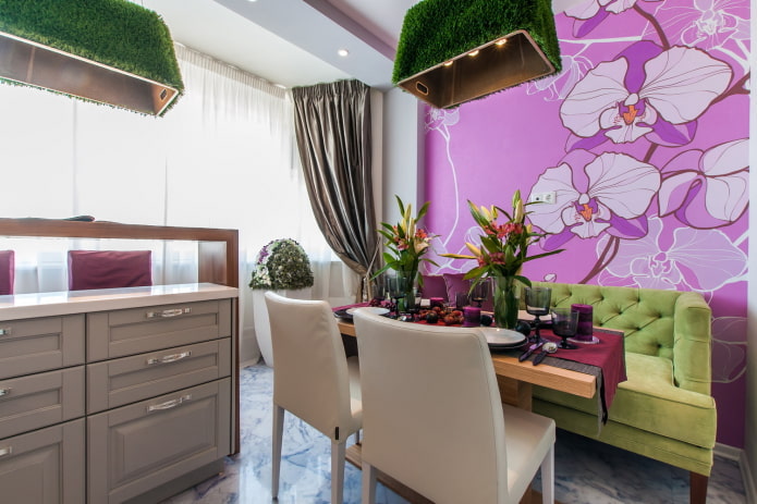 papel de parede com flores