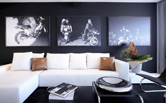fotos em um interior moderno