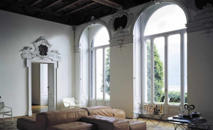 decoração de gesso em encostas