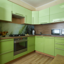 Cozinha verde-oliva design-0