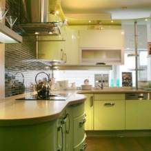 Design de cozinha Olive-3