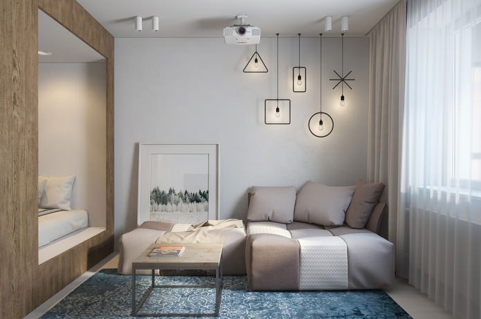 lindo apartamento pequeno de 30 m².
