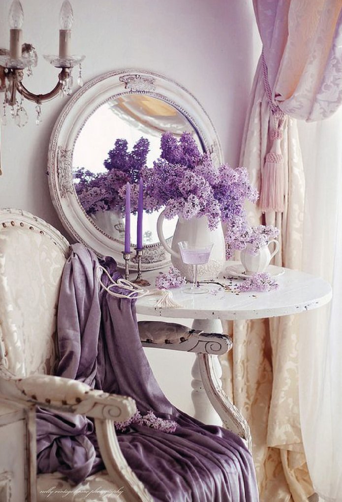 decoração lavanda