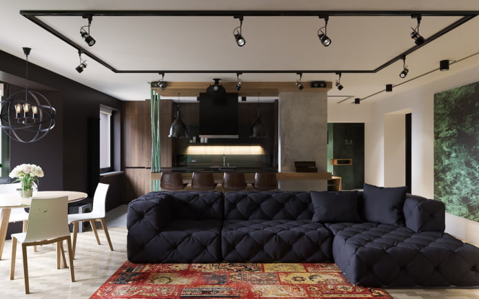 Luminárias de poste estilo loft