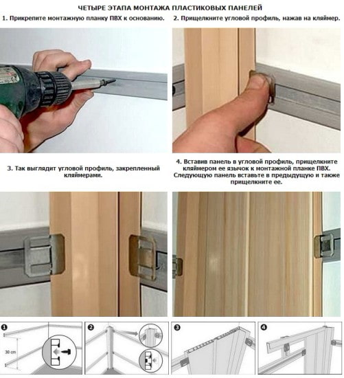 instalação passo a passo dos painéis na estrutura