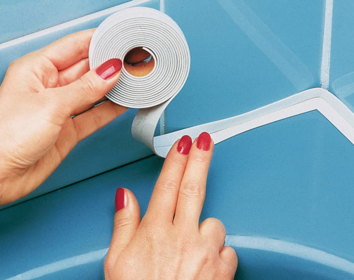 fita de silicone para bordas
