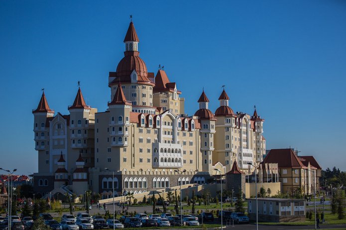 Hotel Bogatyr à tarde