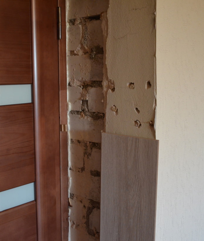 acabar de declives com laminado