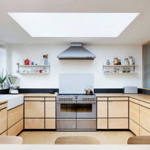 Design de cozinha em formato de U-1