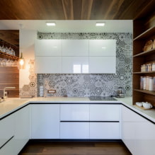 Design de cozinha em formato de U-7
