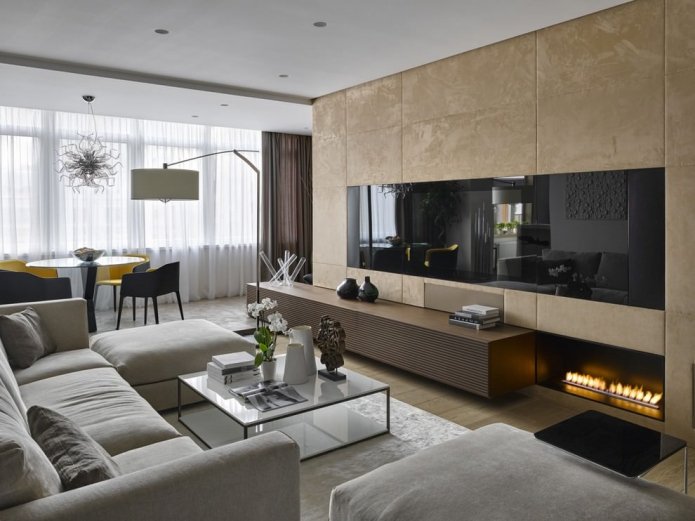painéis decorativos na parede