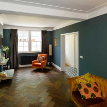 Parquet no interior: tipos, seleção de cores, métodos de instalação, 70 fotos-5