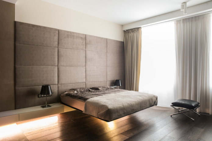 cama com cabeceira macia