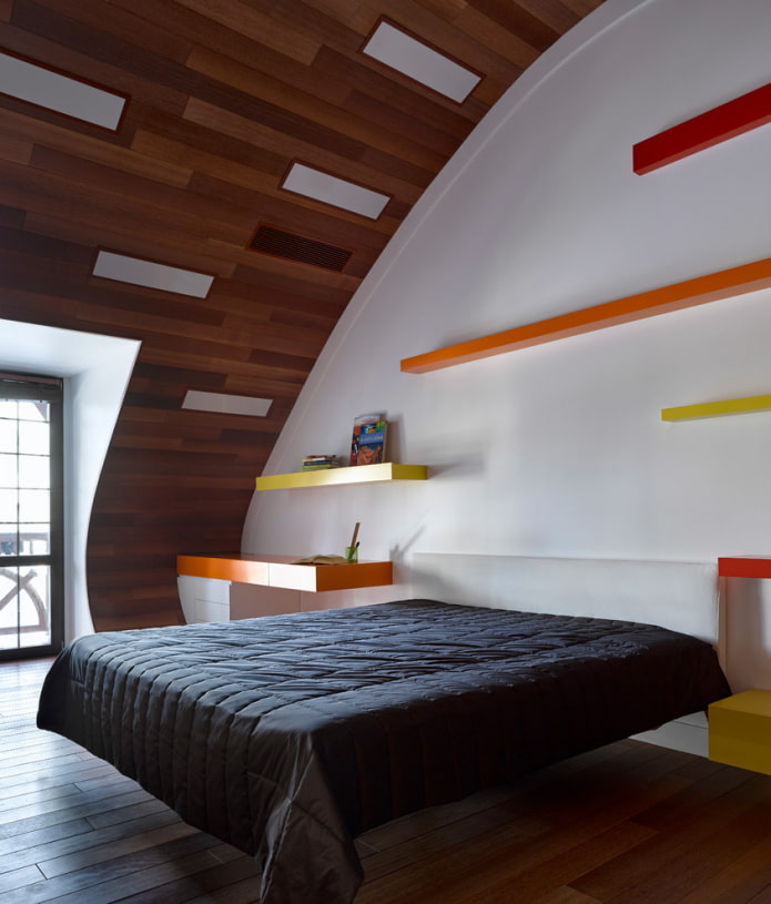 cama no quarto