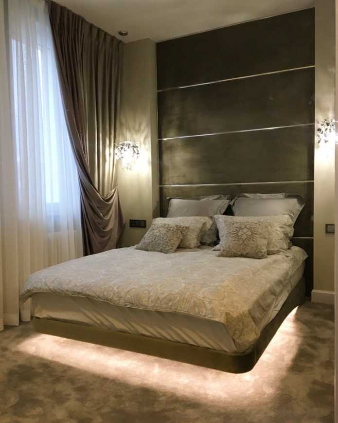 cama no quarto