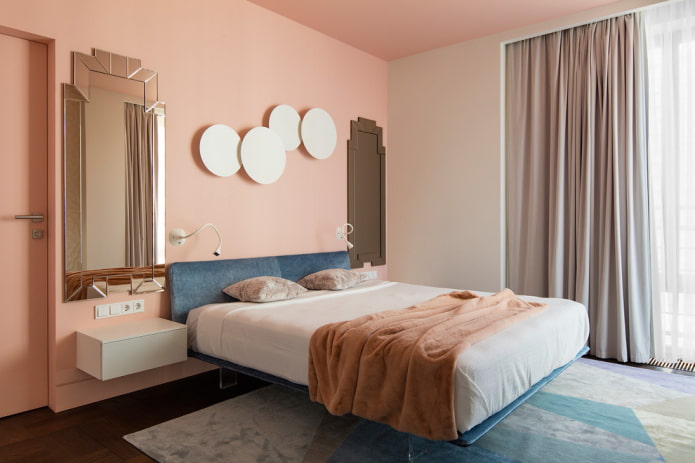 Cama de casal flutuante