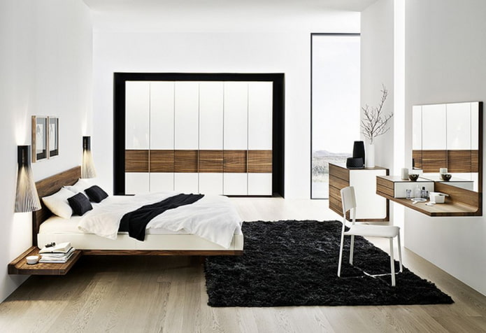 Cama de casal flutuante