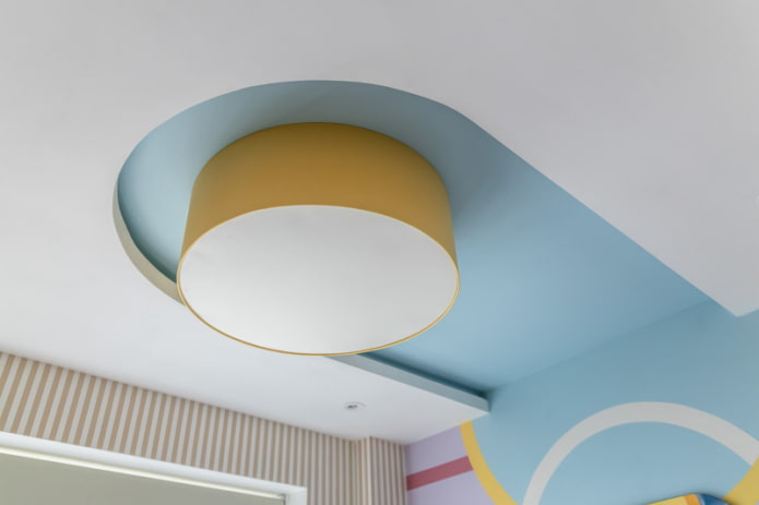 Combinações de teto em duas cores