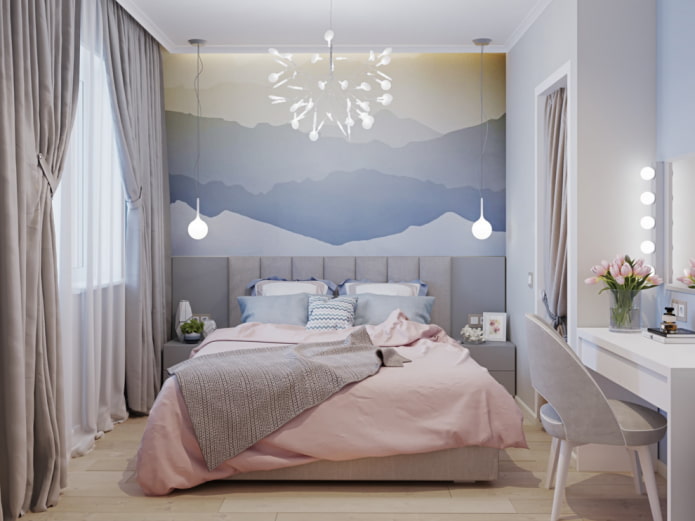decoração de quarto em tons pastel