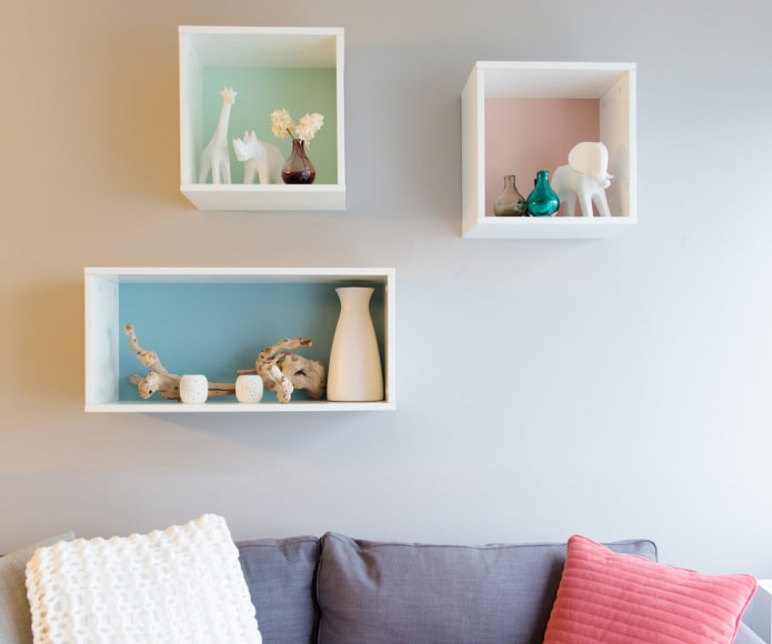decoração pastel