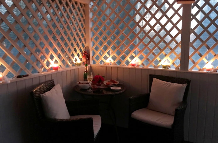 Veranda ao Entardecer