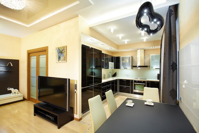 remodelação de um apartamento em Khrushchevka