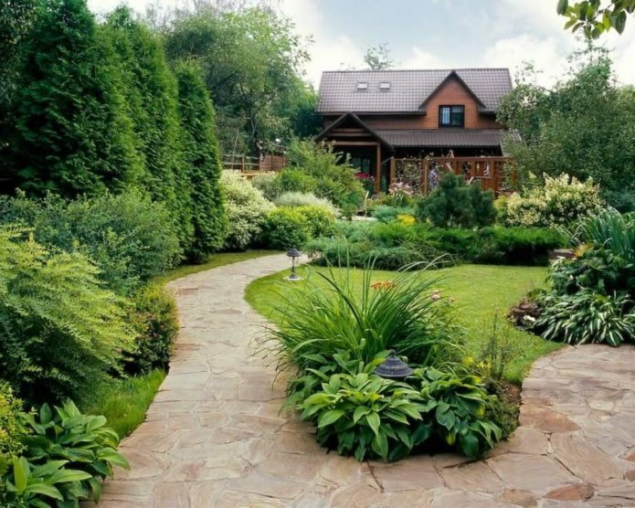 paisagismo da dacha