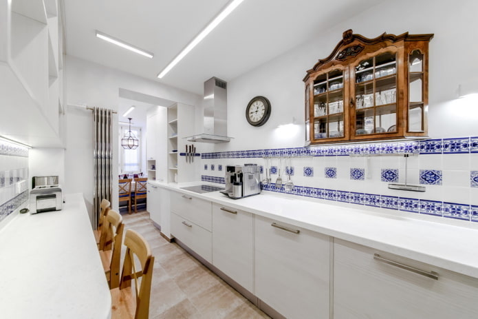 Cozinha com layout paralelo