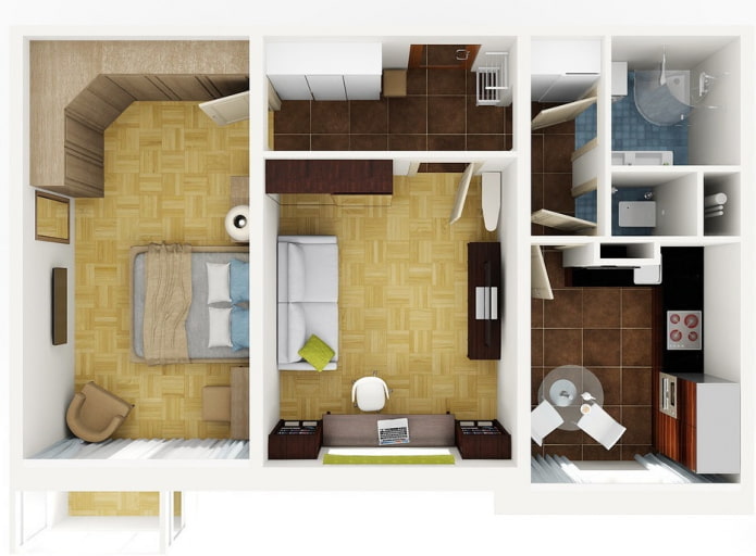 Layout linear