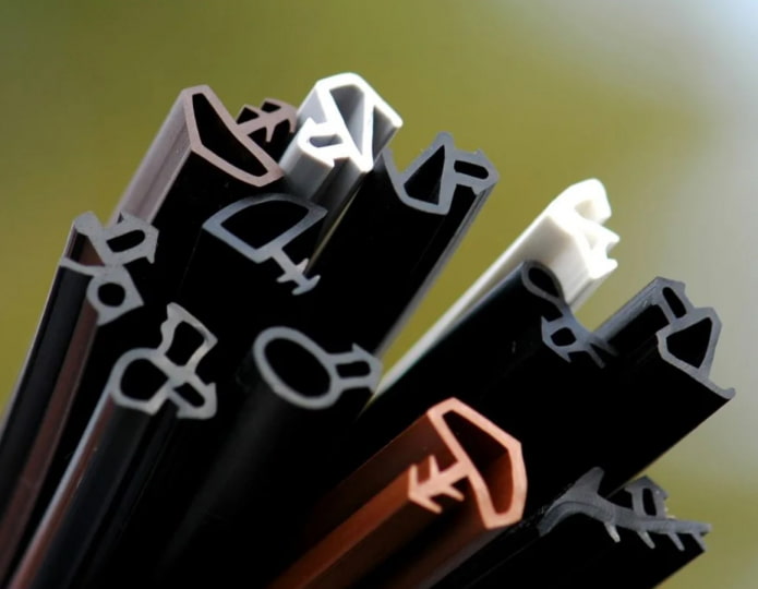 vedações coloridas para janelas de PVC