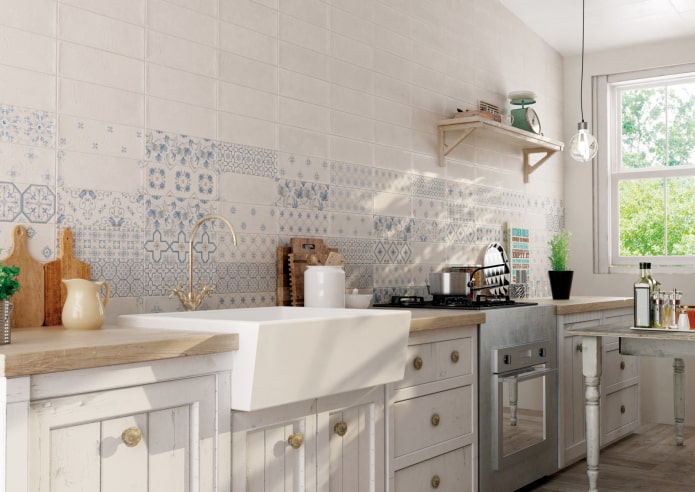 Azulejo com padrão