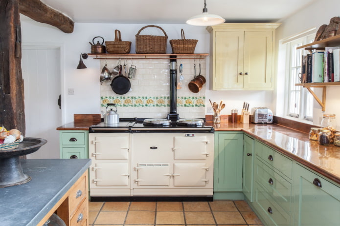 cozinha no estilo provençal