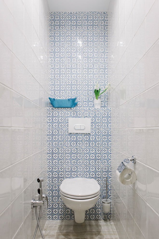 interior de um banheiro em um apartamento Khrushchev