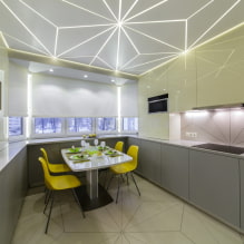 Iluminação na cozinha sob os armários: as nuances da escolha e instruções passo a passo - 6
