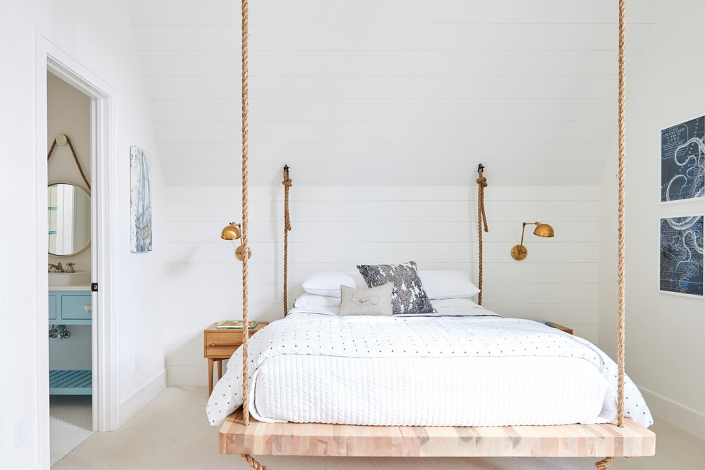 quarto em estilo escandinavo