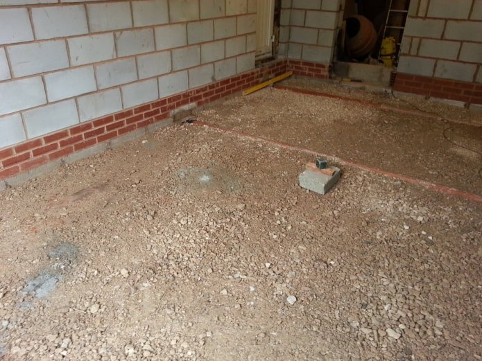 piso de terra econômico para garagem