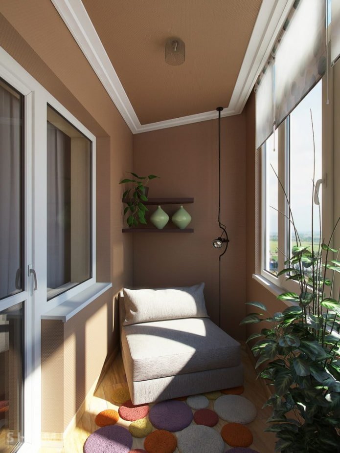 teto no interior da loggia