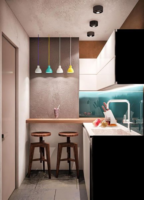 gesso decorativo para teto na cozinha