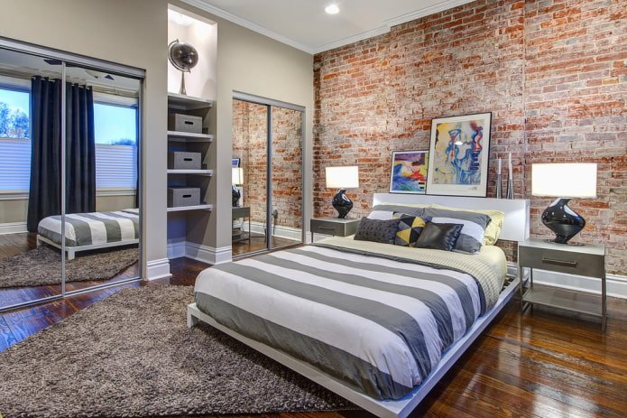 mesas de cabeceira estilo loft