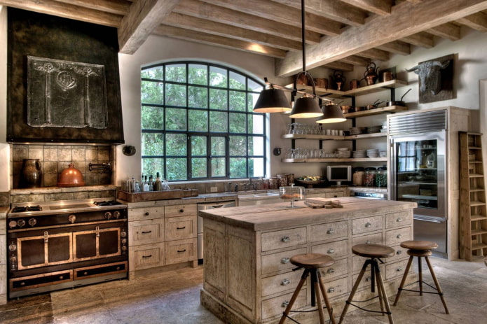 cozinha campestre