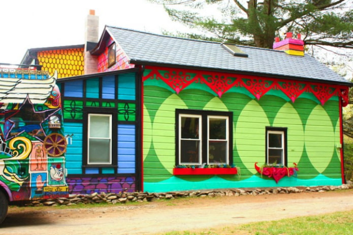 Pintura na fachada