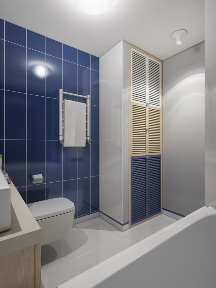 interior de um banheiro combinado com vaso sanitário