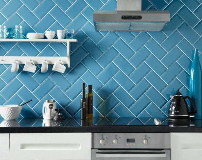Azulejos em zigue-zague