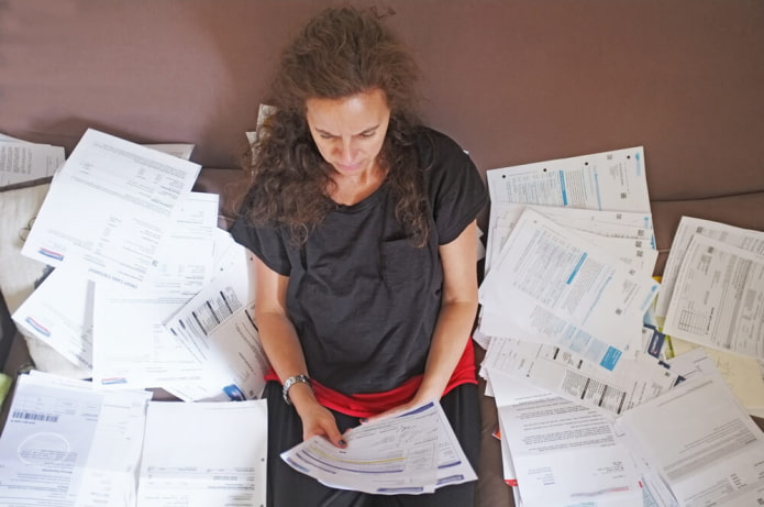 preenchendo documentos