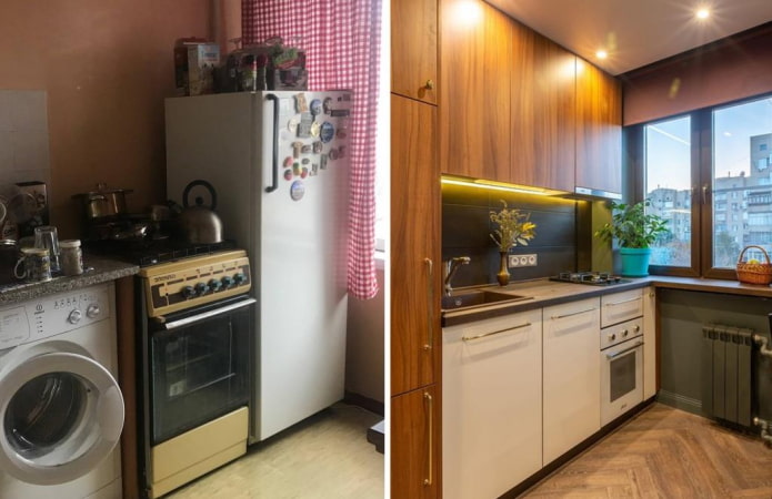 Reforma da cozinha antes e depois: 10 histórias com fotos reais