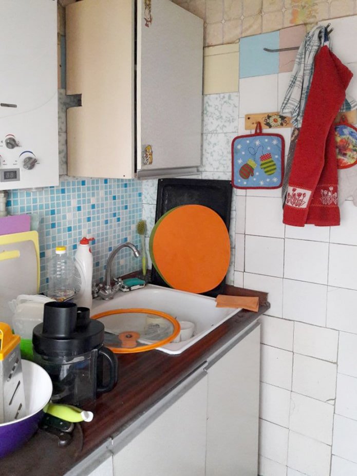 Cozinha antes da reforma