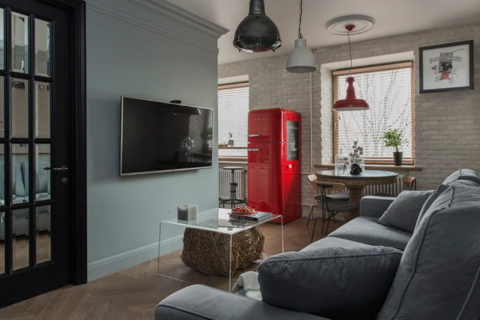reforma de um apartamento em Khrushchev