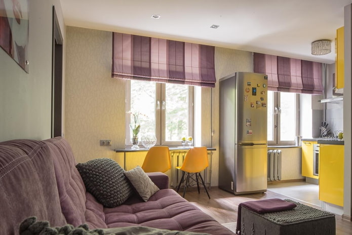reforma de um apartamento em Khrushchev