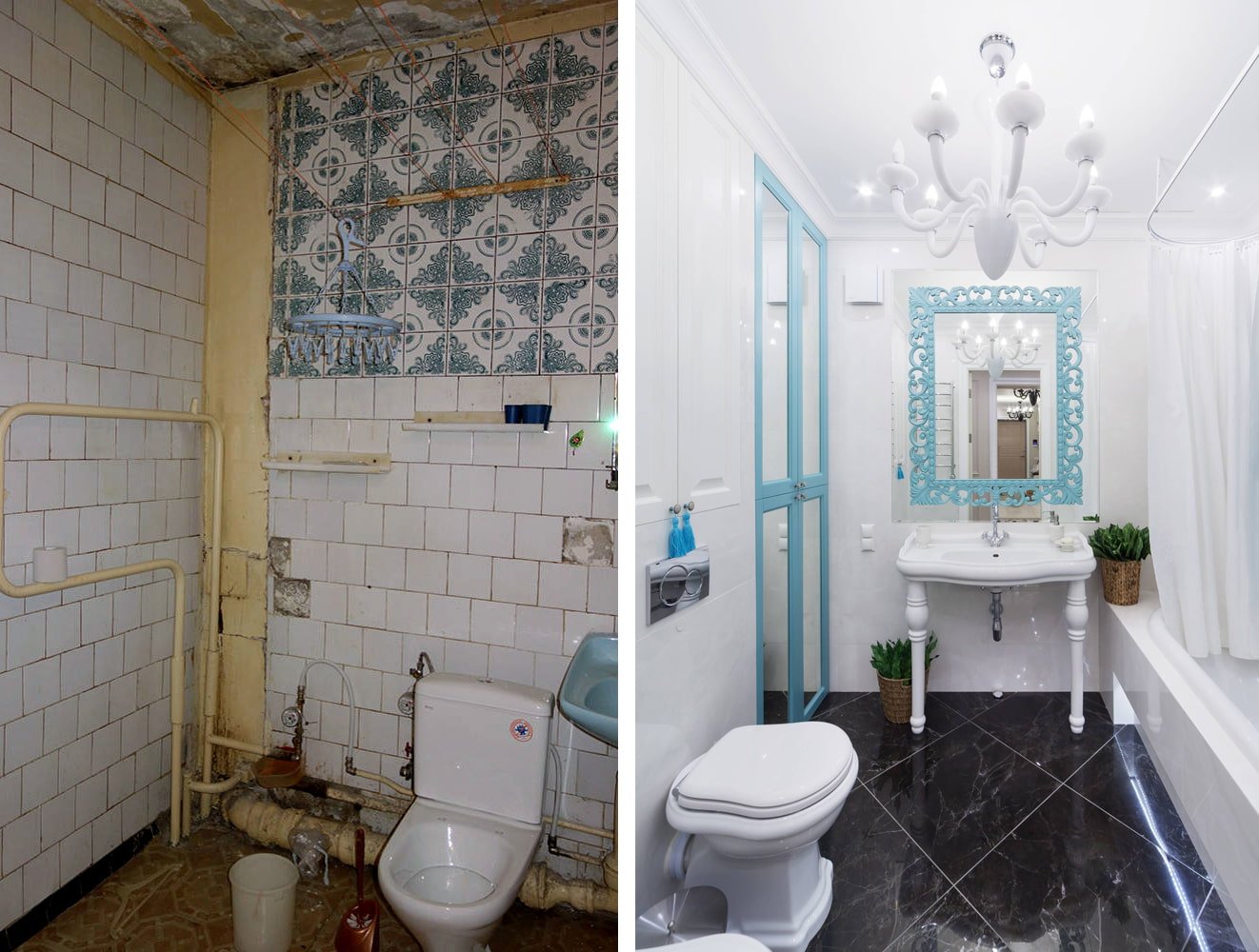 10 exemplos de reforma de banheiro com fotos de antes e depois